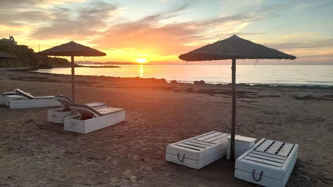 Hotel Olga Agios Stefanos Avliotes  Bagian luar foto